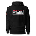 Big Dugout Energy Hoodie — Black — front view