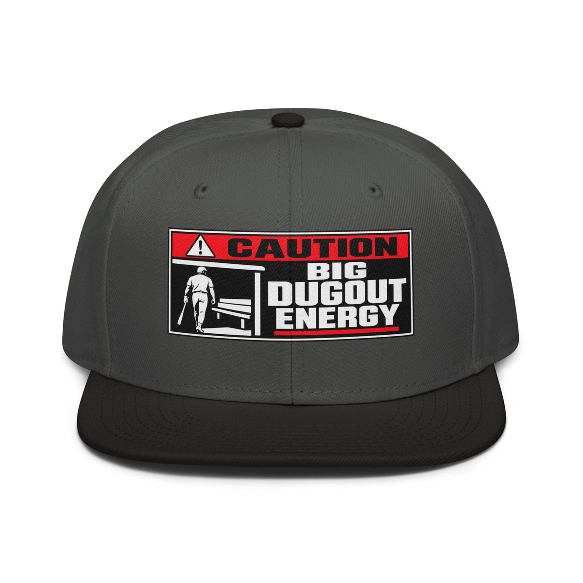 Big Dugout Energy Snapback — front view