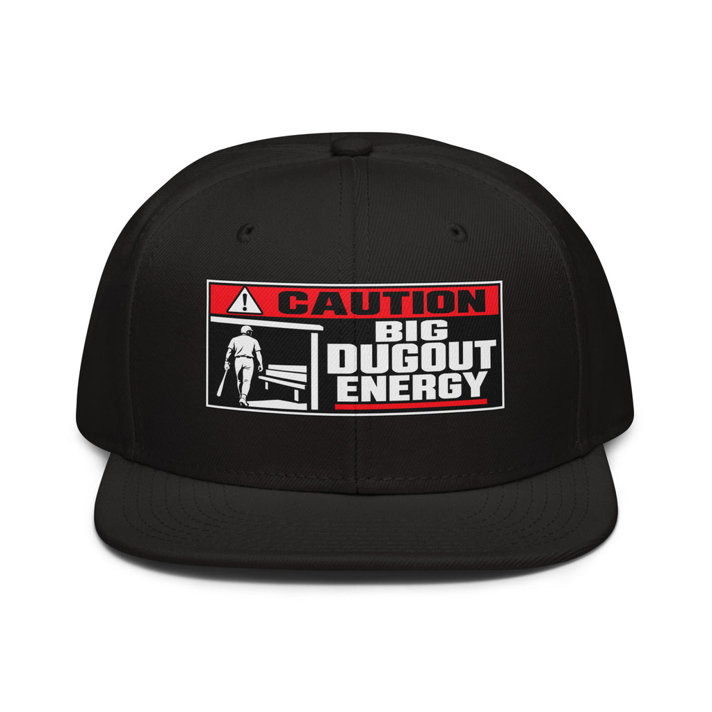 Big Dugout Energy Snapback — front view