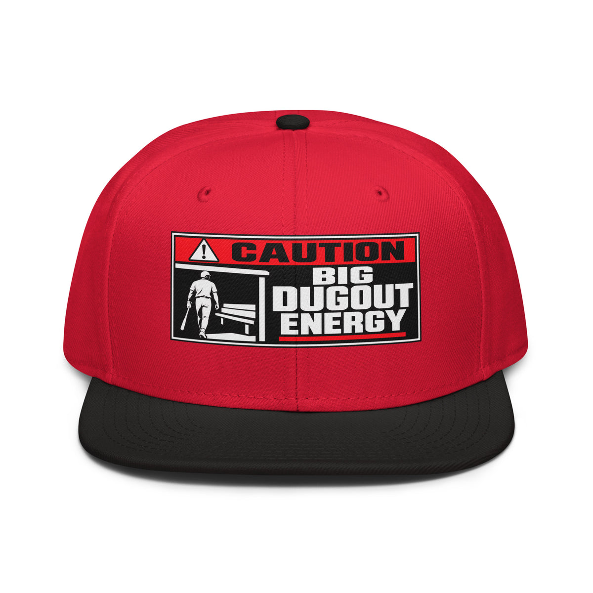 Big Dugout Energy Snapback — front view