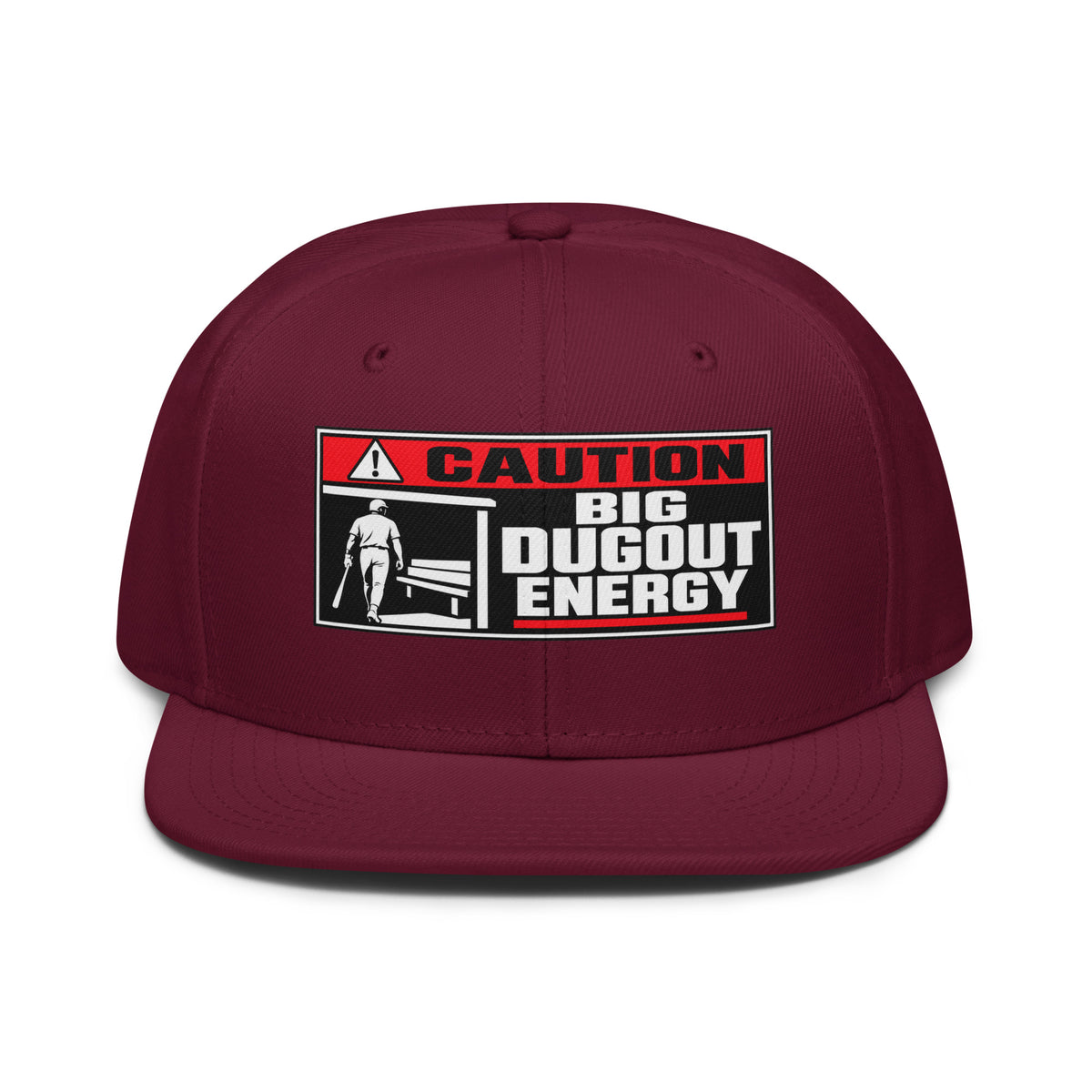 Big Dugout Energy Snapback — front view