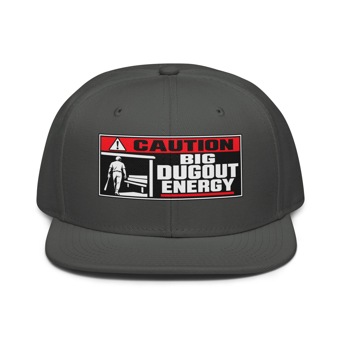 Big Dugout Energy Snapback — front view