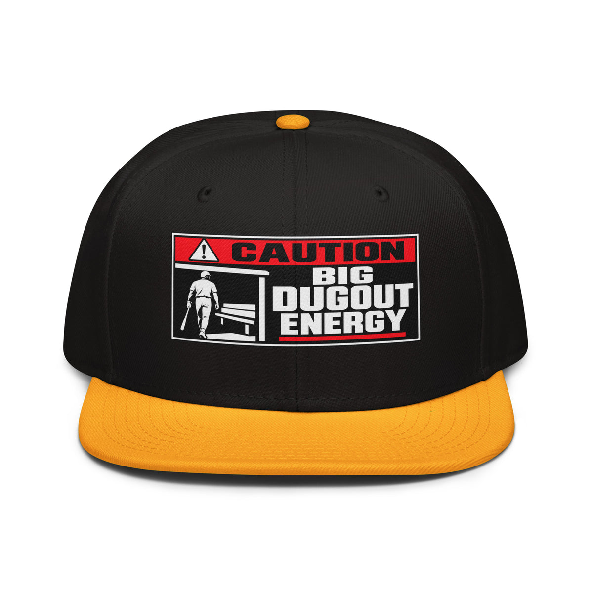 Big Dugout Energy Snapback — front view