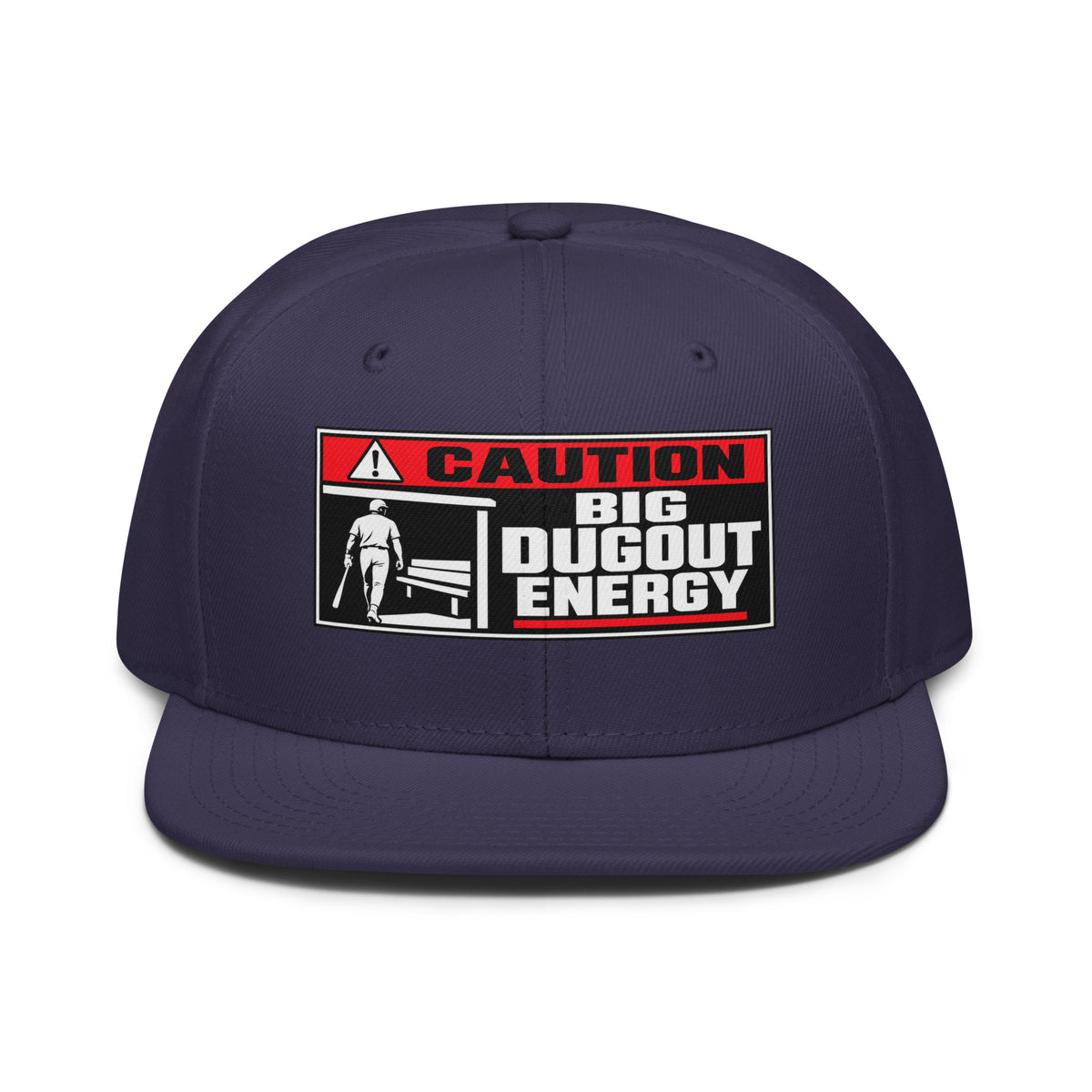 Big Dugout Energy Snapback — front view