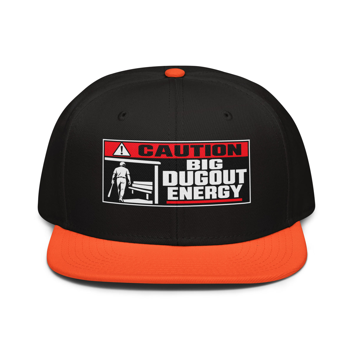 Big Dugout Energy Snapback — front view