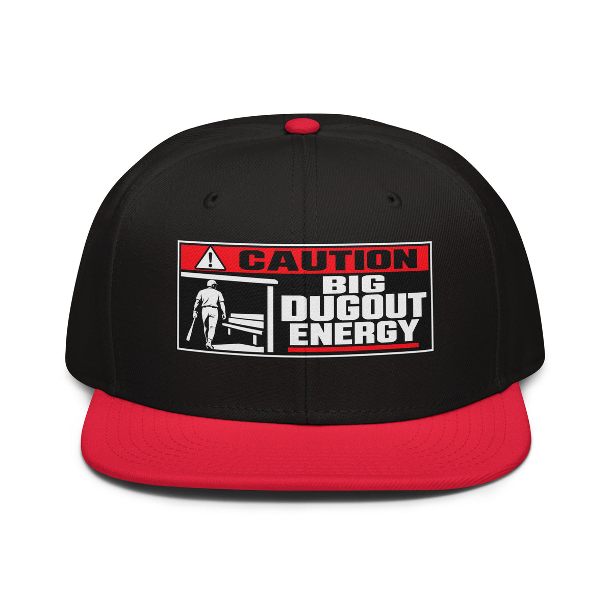 Big Dugout Energy Snapback — front view