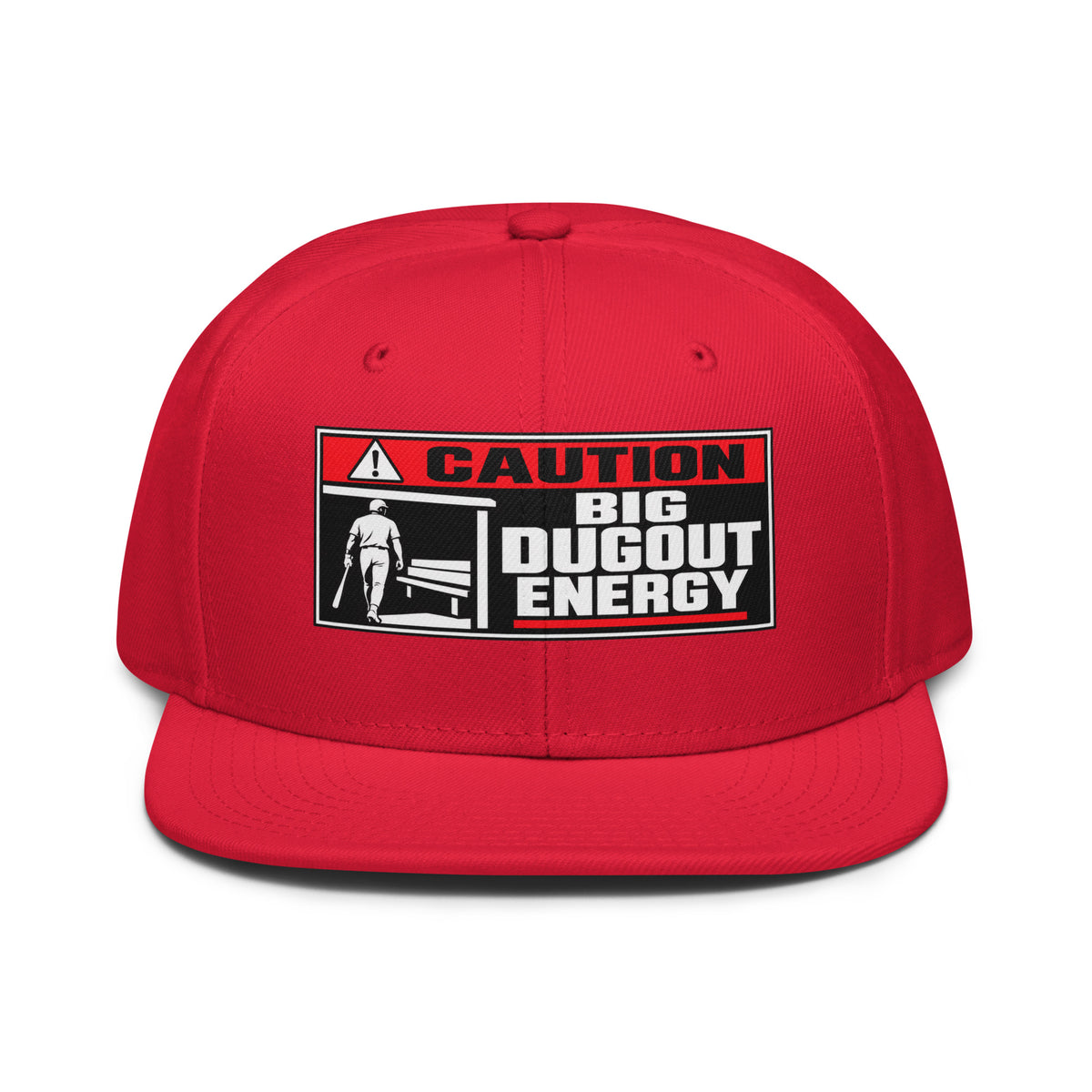 Big Dugout Energy Snapback — front view