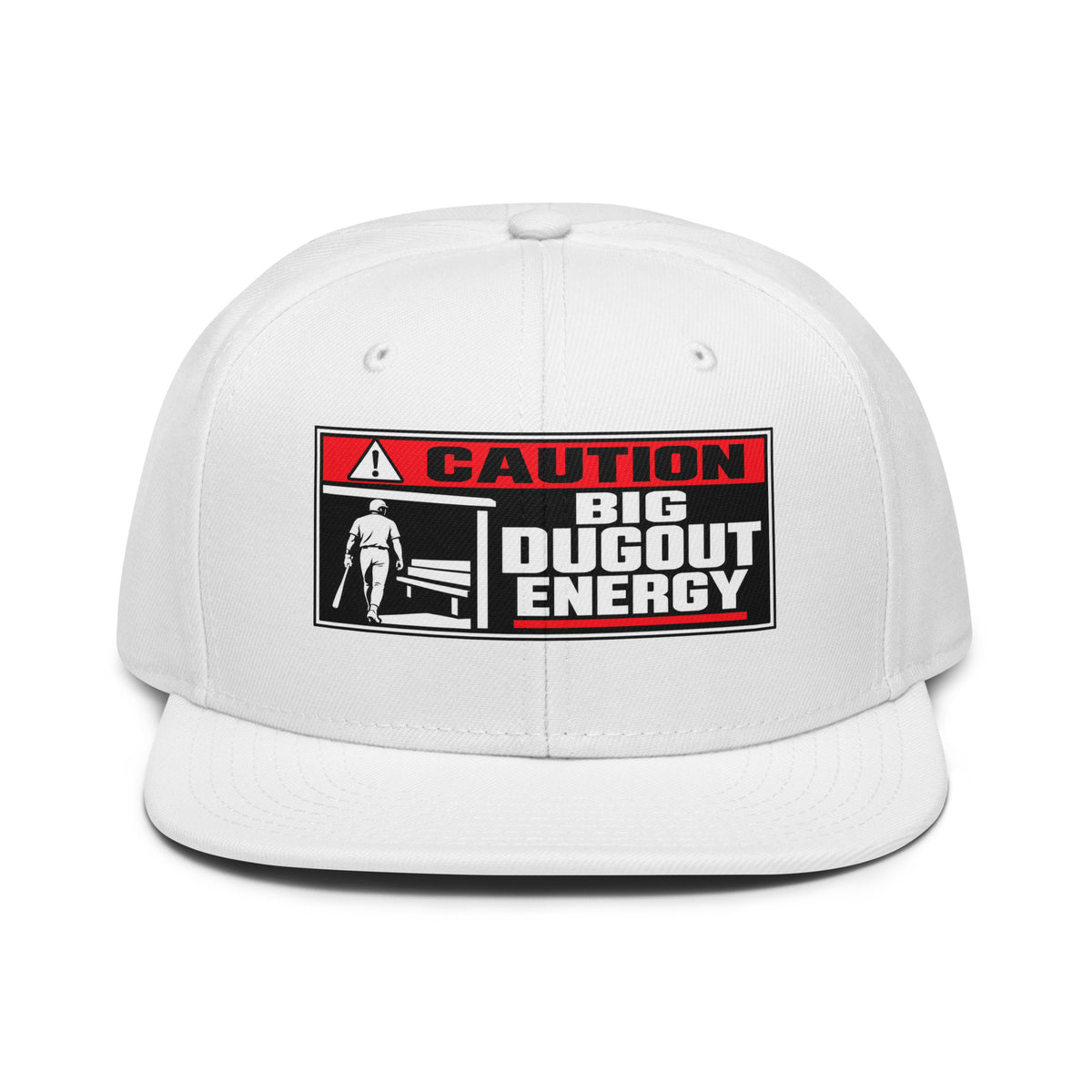 Big Dugout Energy Snapback — front view