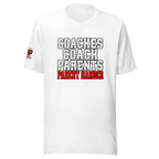 Coaches Coach Parents Parent Harder Tee — front view